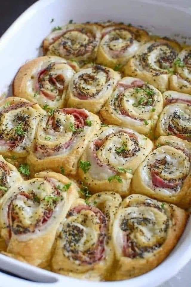 Ham and Cheese Crescent Rolls