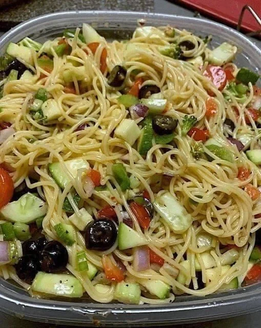 keto California-Spaghetti-Salad