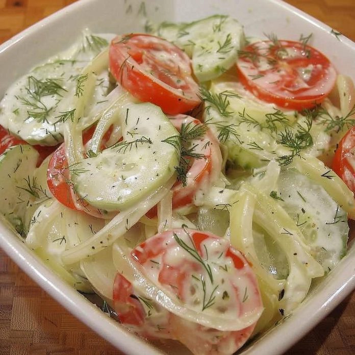 German Cucumber Salad