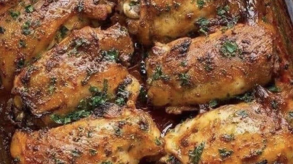 Baked Chicken Thighs