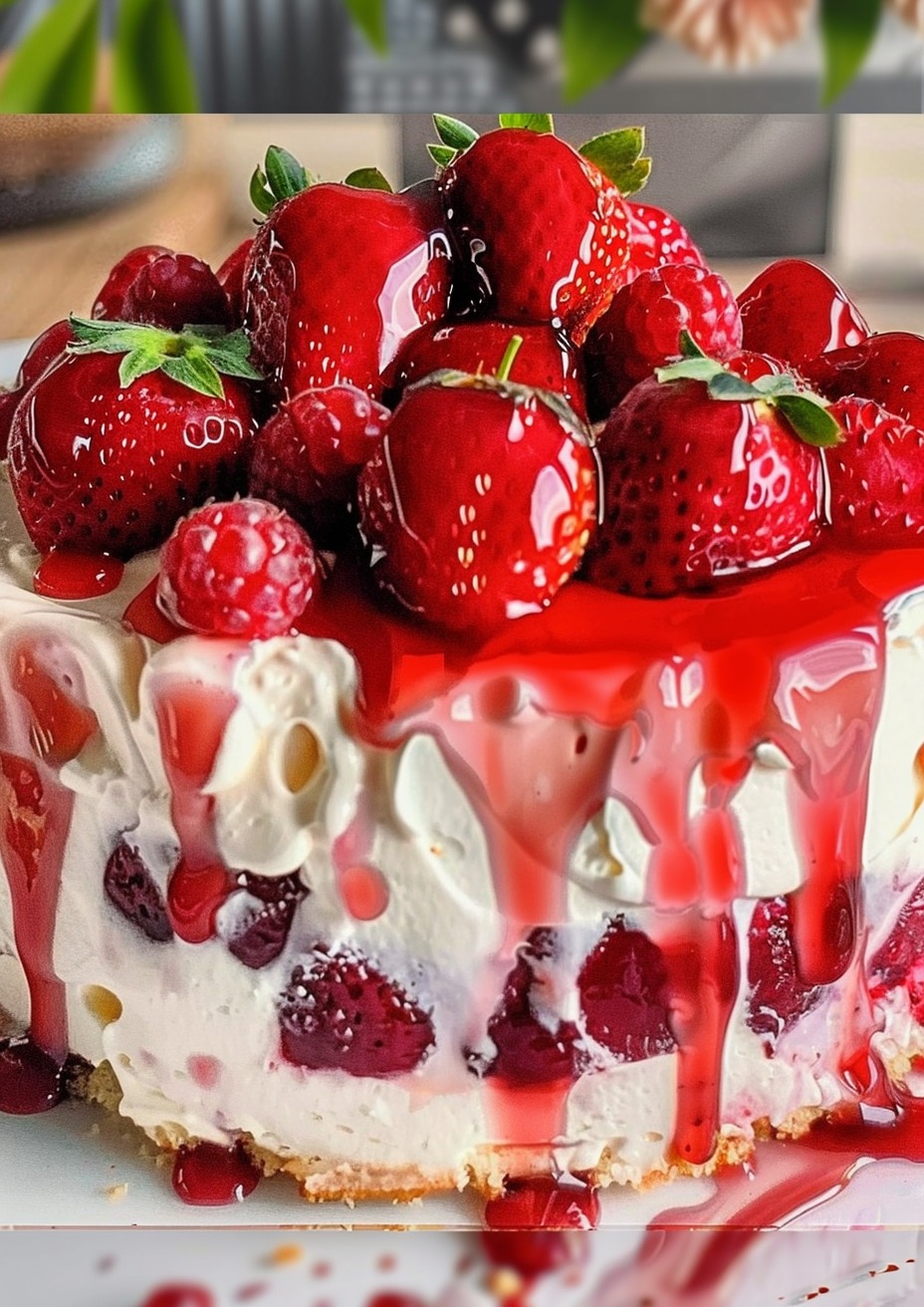 Strawberry Heaven on Earth Cake