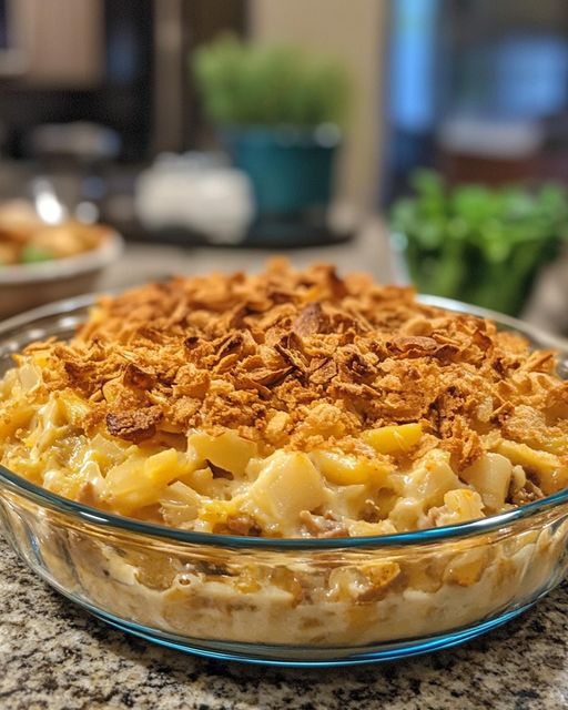 This casserole is like a warm hug on a plate! Everyone leaves asking for the recipe