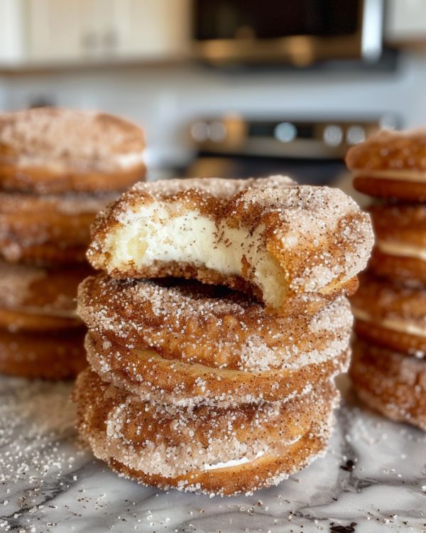 Churro Cheesecake Cookies